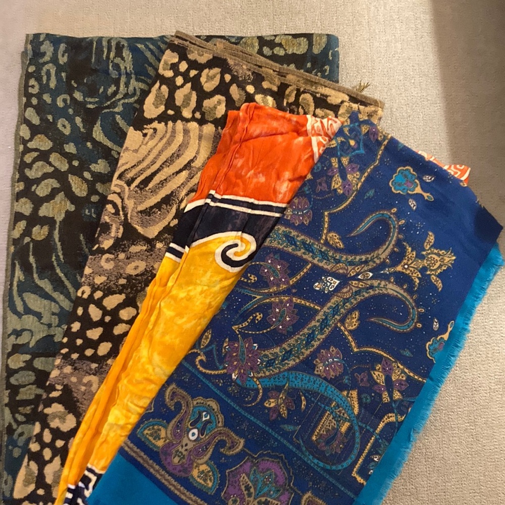Assorted Large Scarves